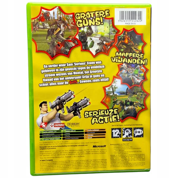 SERIOUS SAM II Xbox Classic – Boxed #2