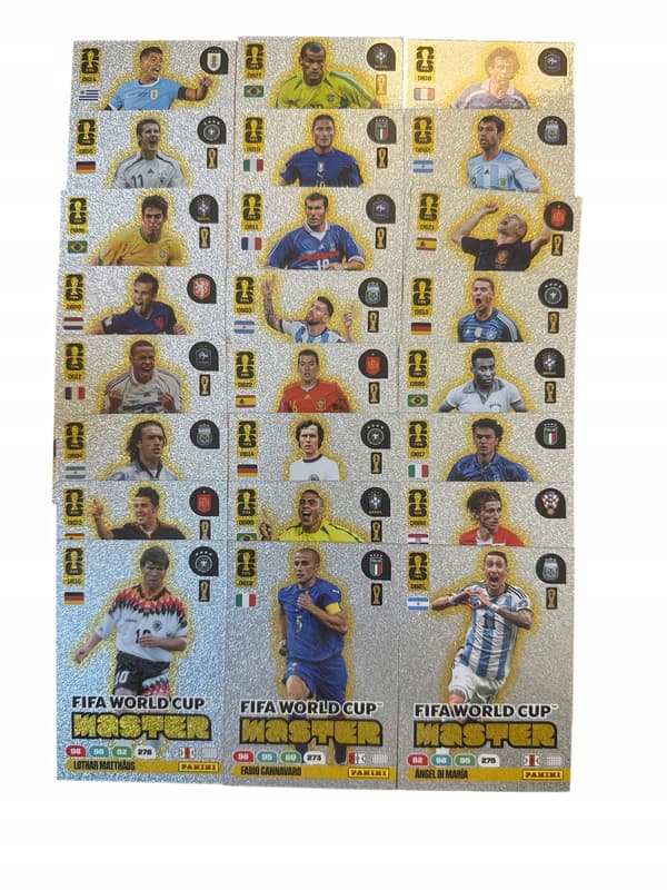 FIFA WORLD CUP AMERICA 2026 PANINI Master 24-card set (complete)