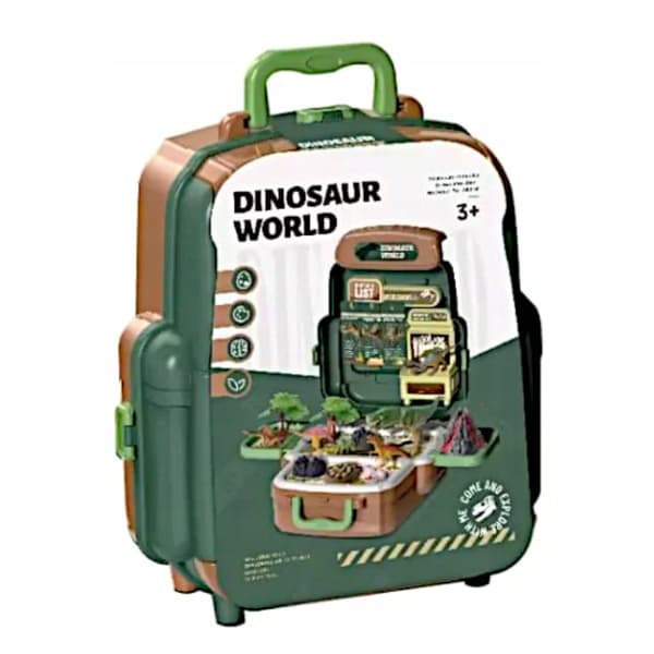 DINOSAURS IN A RUCKSACK – T-REX DINOSAUR FIGURES – EXPLORER SET – TOY – GIFT