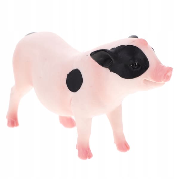 PLASTIC PIG FIGURINE – REALISTIC APPEARANCE AND DURABILITY