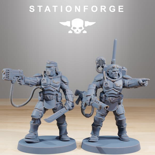 Vaskar Commandos – Station Forge – Minifaktura