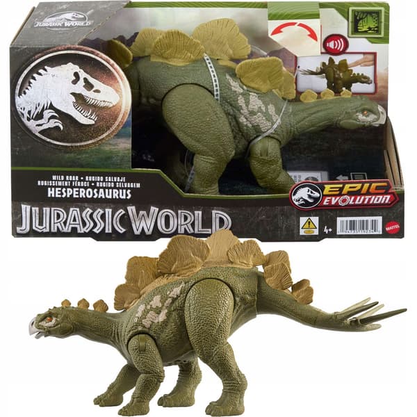 JURASSIC WORLD EPIC EVOLUTION Hesperosaurus dinosaur with sound