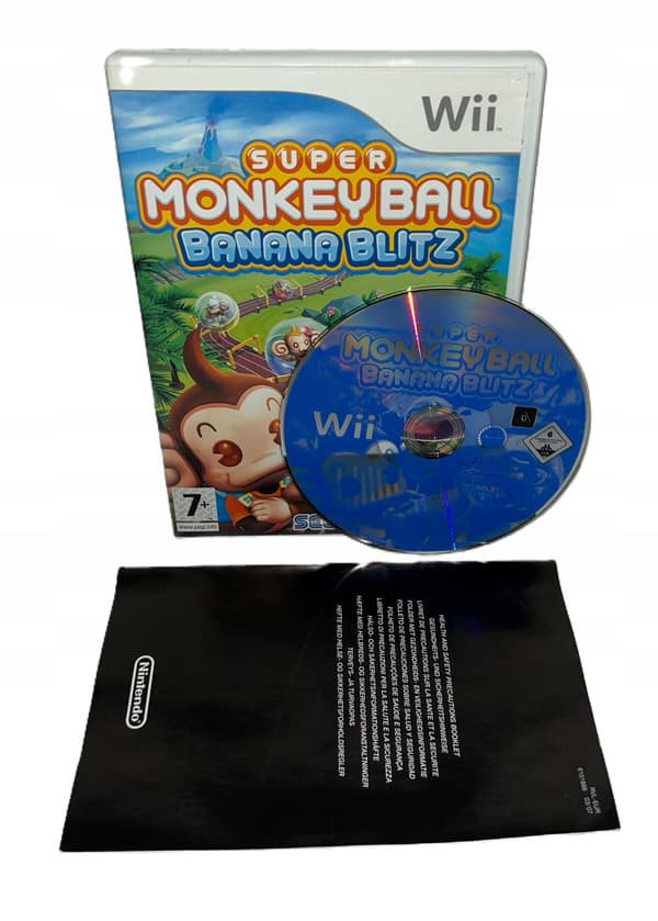 SUPER MONKEY BALL BANANA BLITZ for Wii