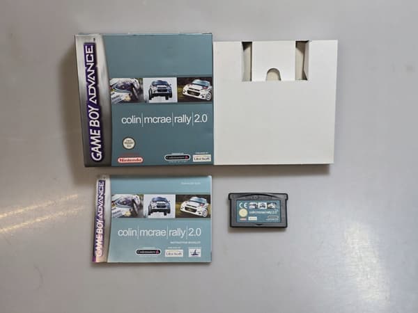 COLIN MCRAE RALLY 2.0 COMPLETE SET IN BOX FOR GAME BOY ADVANCE