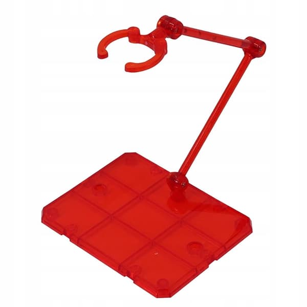 Plastic Hobby Robot Figure Model Display Stand – Compatible with RG 1/144 Red