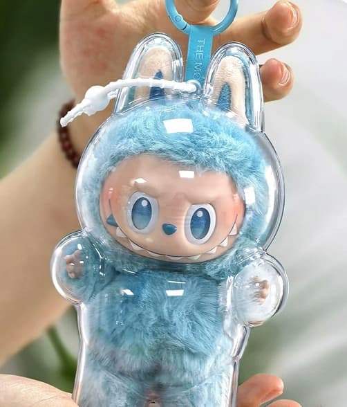 LABUB Transparent Dust-Proof Case – Transparent Rabu Case