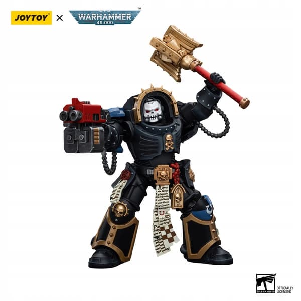 Warhammer 40k Ultramarines Chaplain in Terminator Armour 1/18 scale figurine