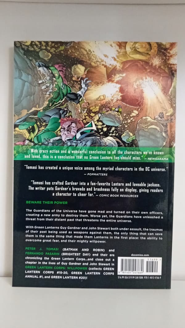 GREEN LANTERN CORPS VOL 03 WILLPOWER