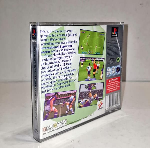 International Superstar Soccer Pro PSX 3XA game – READ THE DESCRIPTION!
