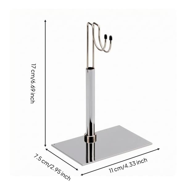 Silver A Action Figure Display Stand