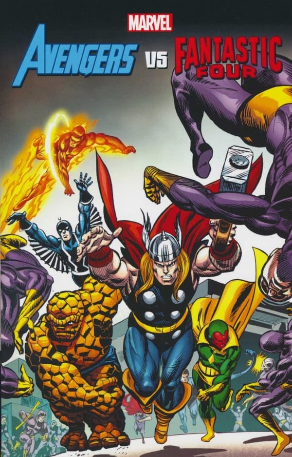 Avengers vs. Fantastic Four by Lee Stan and Conway