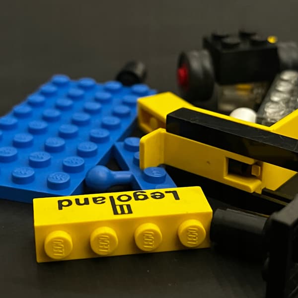 652 LEGO Forklift and Trailer