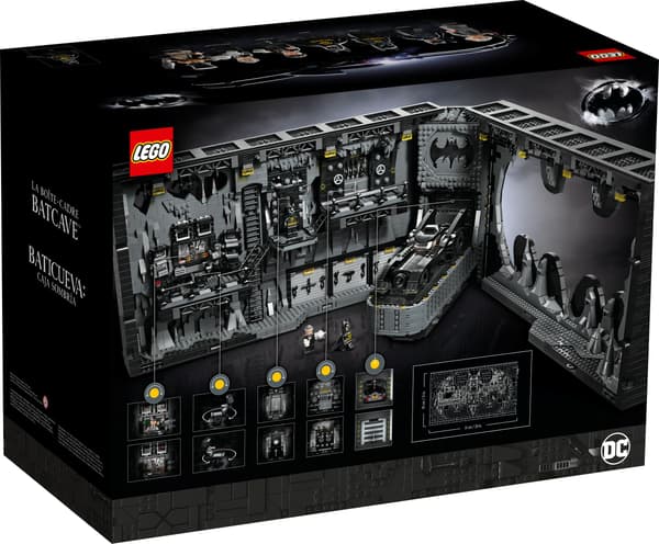 LEGO 76252 DC Batman’s Cave in a Frame