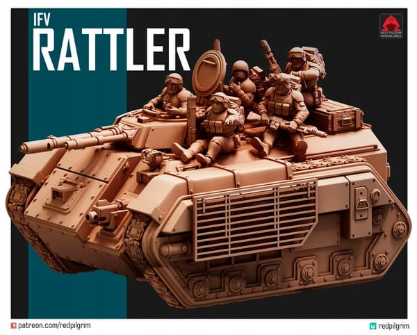 IFV RATTLER by Red Pilgrim Miniatures