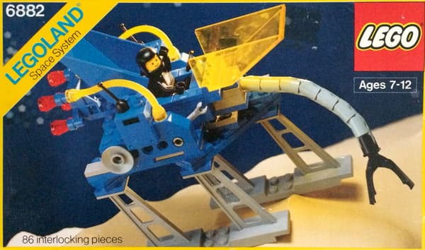 LEGO 6882 Walking Astro Grappler [Space: Classic Space] | space vehicle