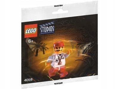 New 4058 Lego Studios cameraman polybag, MISB, 2001
