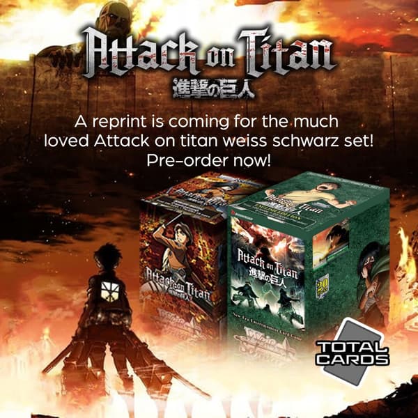 Attack on Titan Weiss Schwarz Cards, 8-pack, vol. 2