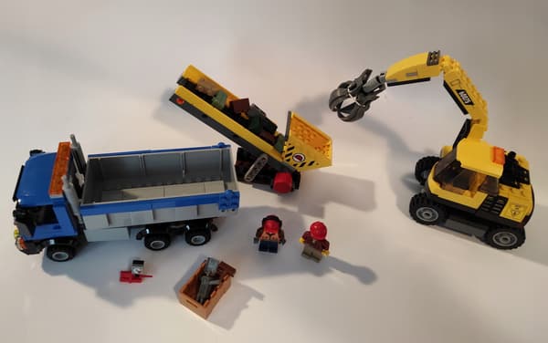LEGO City: 60075 - Excavator and Lorry
