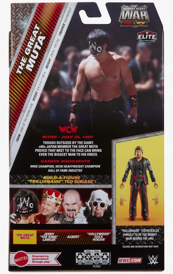 MATTEL WWE Elite The Great Muta Action Figure