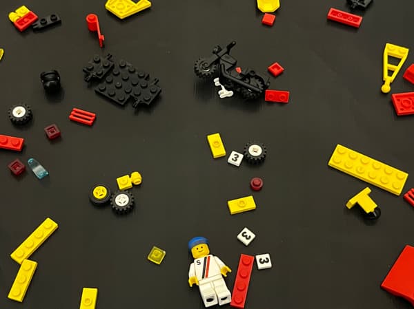 6644 LEGO Car with Trailer