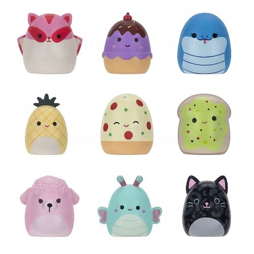 Squishalongs Clip-a-Long 3-Pack Assorted S2