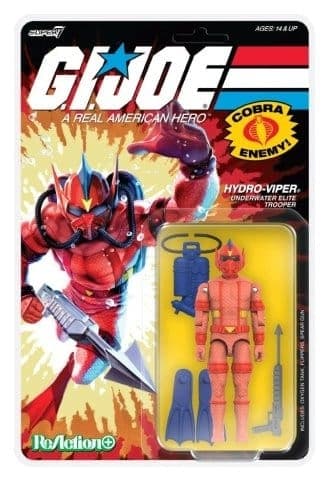 GI Joe ReAction+ Wave 07 Hydro Viper (comic) 10 cm figure