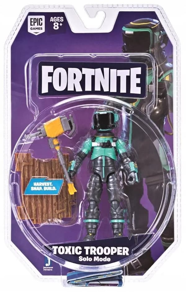 TM TOYS Fortnite Figure, 1 pack – Toxic Trooper