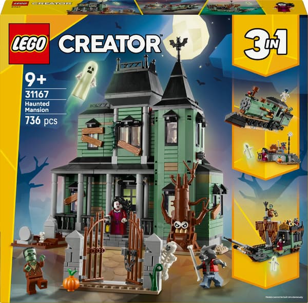 LEGO Creator 3-in-1 Haunted Mansion 31167