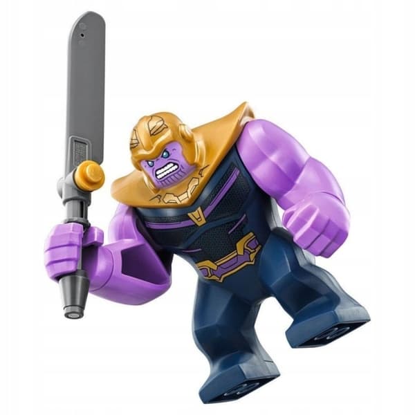 Lego figure @@@ THANOS + WEAPONS @@@ from set 76107