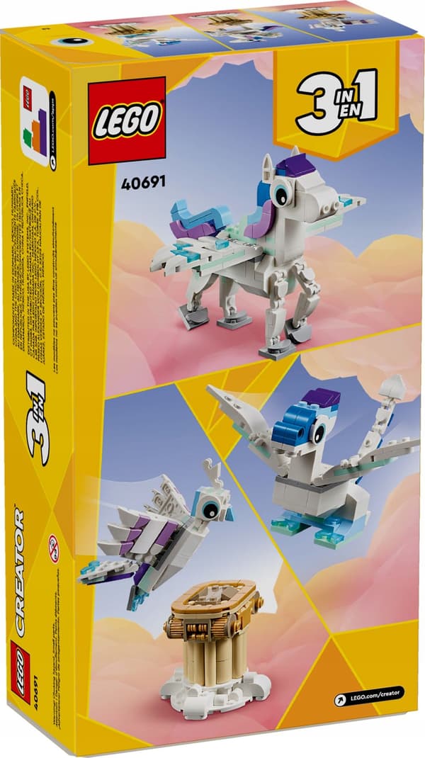 Genuine LEGO Creator 3-in-1 40691 – Mythical Pegasus Bricks – NEW