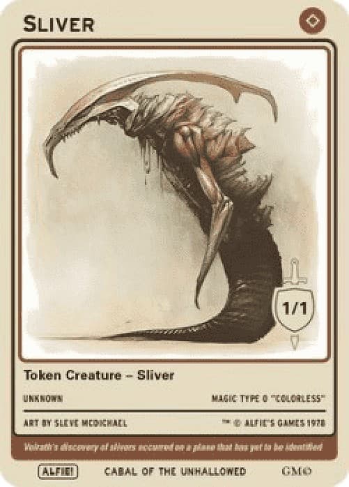 Magic: The Gathering Sliver Token
