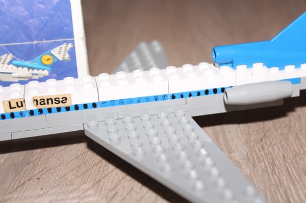 LEGO CLASSIC LUFTHANSA 1560 HOMEMAKER INSTRUCTIONS