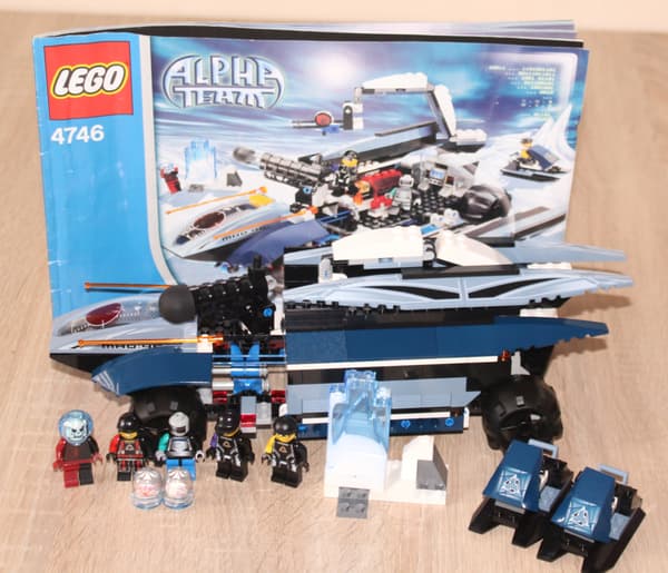 LEGO Alpha Team 4746 INSTRUCTIONS: Mobile Command Centre SET