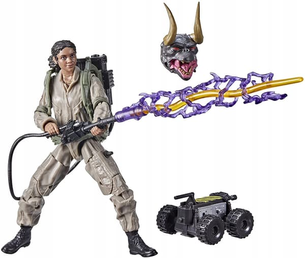 GHOSTBUSTERS LUCKY GHOSTBUSTER FIGURE BY HASBRO