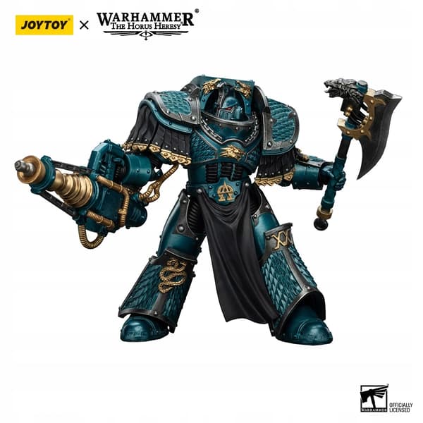 JoyToy Warhammer Alpha Legion Lernaean Terminator with Conversion Beam Cann