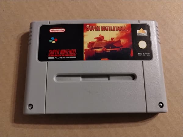 Super Battletank for the Nintendo SNES