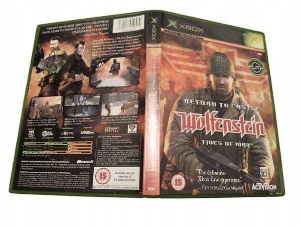 XBOX CLASSIC RETURN TO CASTLE WOLFENSTEIN / ACTION