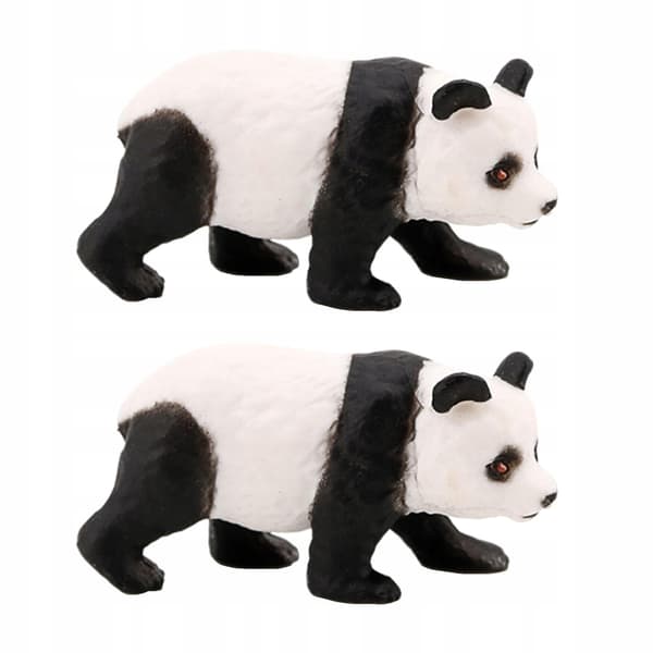 Animal model Home décor Educational toy Action figures featuring a panda