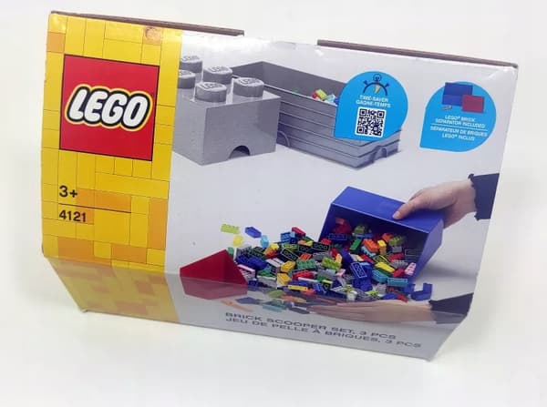 LEGO SET 2 X DUSTPAN + SEPARATOR 4121