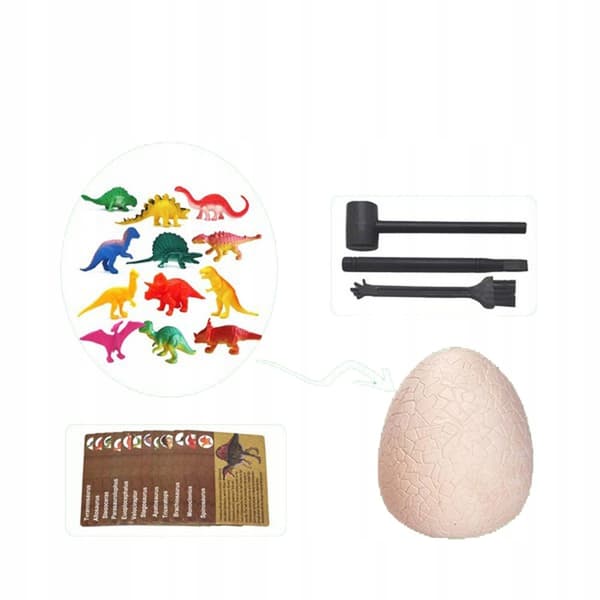 Dinosaur Egg, Fossils, Excavation, Mine, Archaeologist, XXL Set
