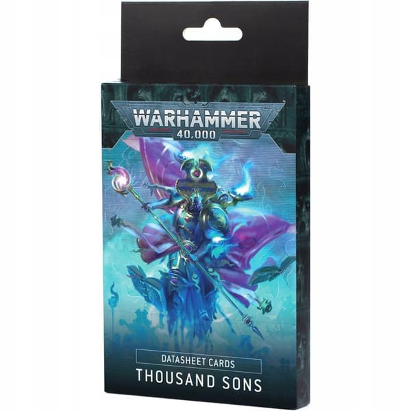 Thousand Sons 2025 Datasheet Cards