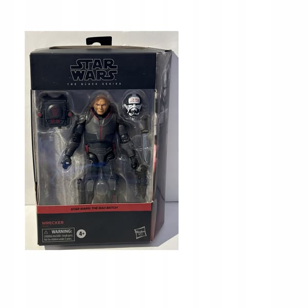 G147 HASBRO STAR WARS BLACK SERIES THE BAD BATCH WRECKER 6''