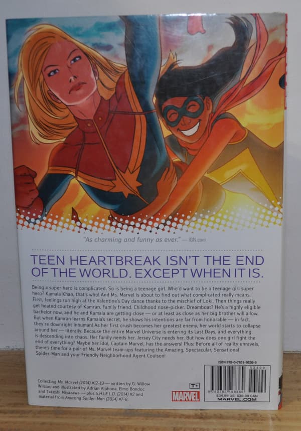 BDB Ms. Marvel Vol. 2 Hardback (English)