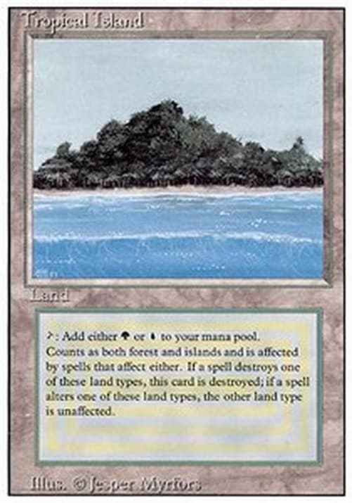 Magic: The Gathering Tropical Island