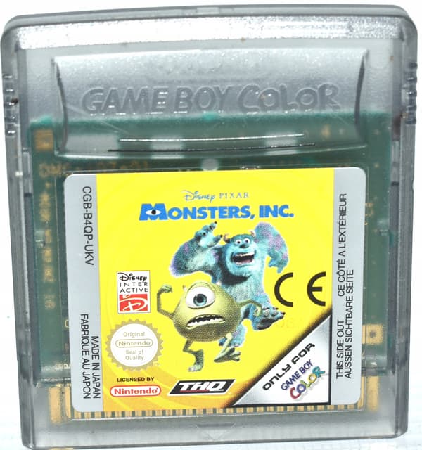 Disney Pixar Monsters, Inc. Game Boy Color