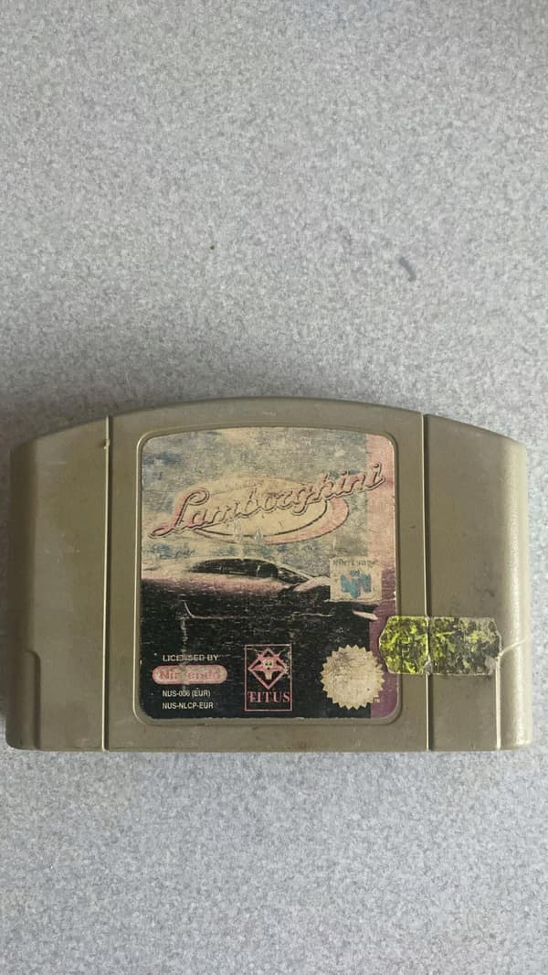 Automobili Lamborghini Nintendo 64 boxed version by SAM KART
