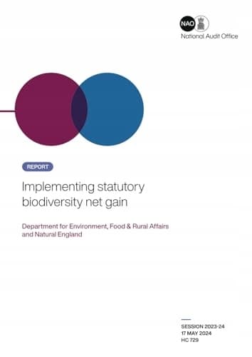 Audit Office, National Implementing Statutory Biodiversity Net Gain