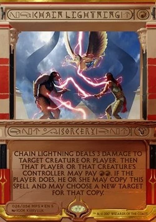 Magic: The Gathering Chain Lightning