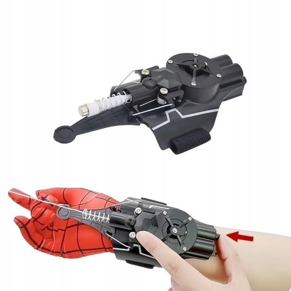 SPIDER-MAN WEB-SHOOTER SUCTION CUPS MAGNETS SPIDER-MAN WITH