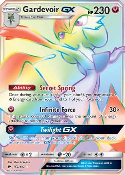 Pokemon Gardevoir GX